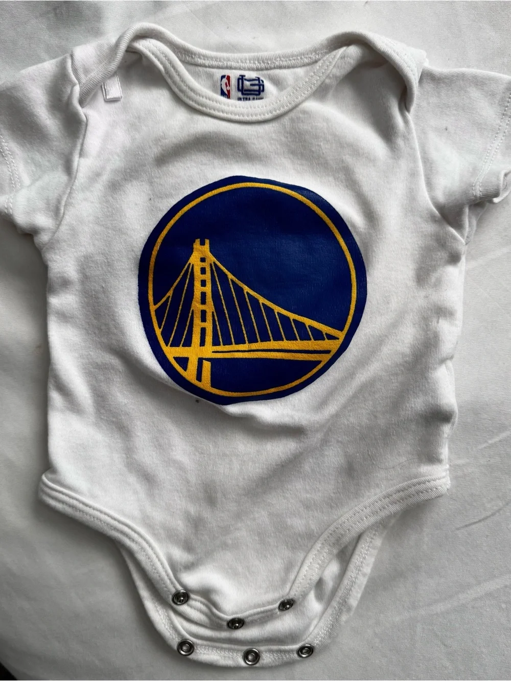 NBA Golden State Warriors Infant Tee Set - Blue, White, Gray